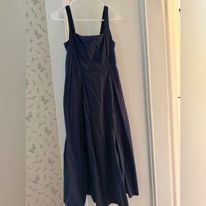 A&F mila midi dress - XXSP - navy